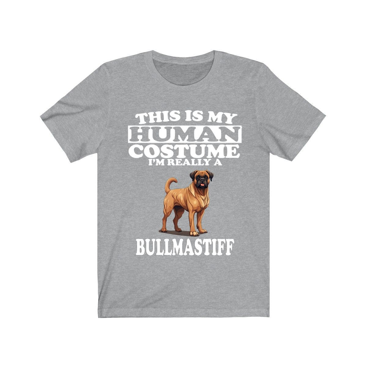 This Is My Human Costume I'm Really A Bullmastiff Shirt, Dog Lover Shirt, Bullmastiff Dog, Animal Toddler Infant Kids Gift T-Shirt Image 1