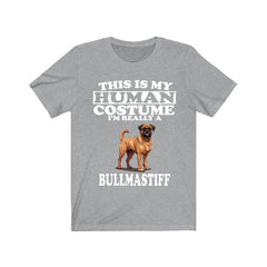 This Is My Human Costume I'm Really A Bullmastiff Shirt - Bullmastiff print design
