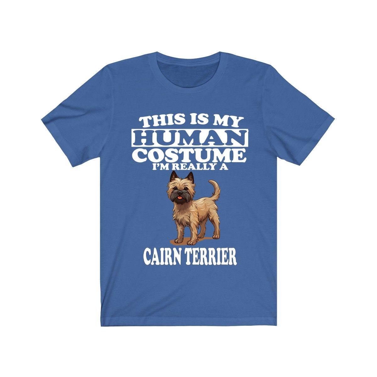 This Is My Human Costume I'm Really A Cairn Terrier Shirt, Dog Lover Shirt, Cairn Terrier Dog, Animal Toddler Infant Kids Gift T-Shirt Image 1