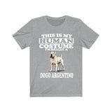 This Is My Human Costume I'm Really A Dogo Argentino Dogs Shirt, Dog Lover Shirt, Dogo Argentino Dog, Animal Toddler Infant Kids T-Shirt Image 3