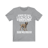 This Is My Human Costume I'm Really An Irish Wolfhound Dog Shirt, Dog Lover Shirt, Irish Wolfhound Dog, Animal Toddler Infant Kids T-Shirt Image 3