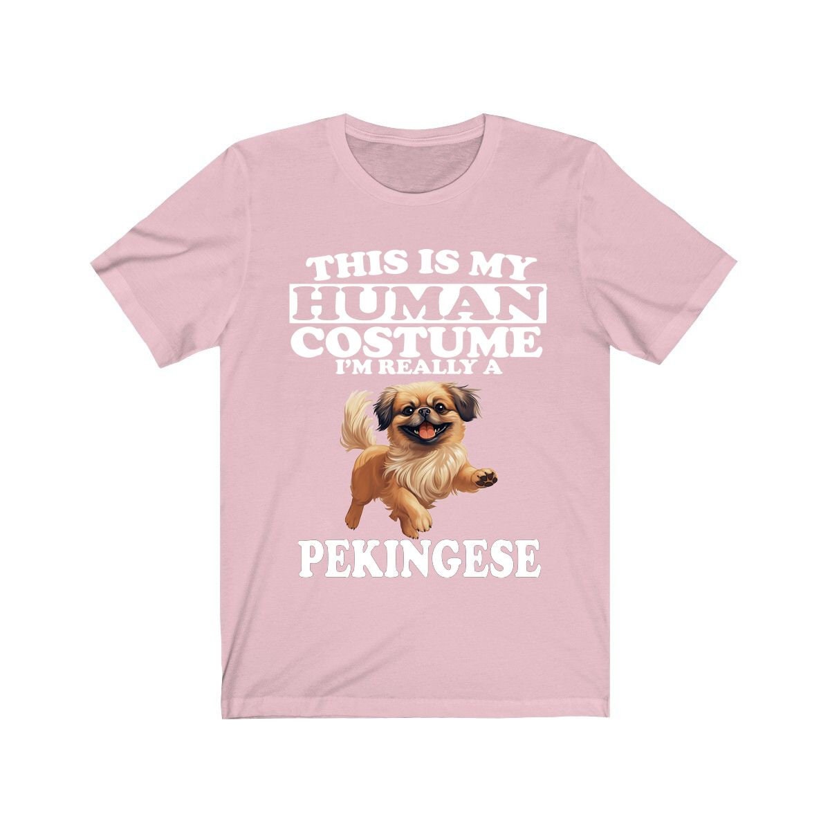 This Is My Human Costume I'm Really A Pekingese Dog Shirt, Dog Lover Shirt, Pekingese Dog, Animal Toddler Infant Kids Gift T-Shirt Image 2