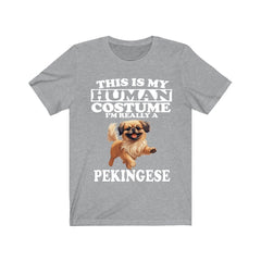 This Is My Human Costume I'm Really A Pekingese Shirt - Pekingese print design