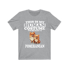 This Is My Human Costume I'm Really A Pomeranian Shirt - Pomeranian print design