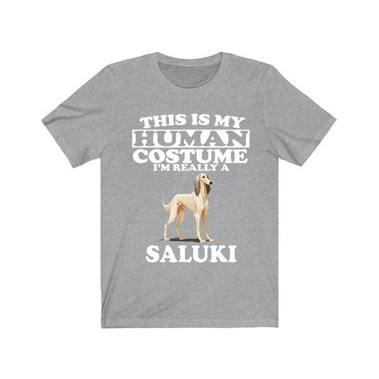 This Is My Human Costume I'm Really A Saluki Shirt - Saluki print design