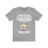 This Is My Human Costume I'm Really A Saluki Dog Shirt, Dog Lover Shirt, Saluki Dog, Animal Toddler Infant Kids Gift T-Shirt Image 2