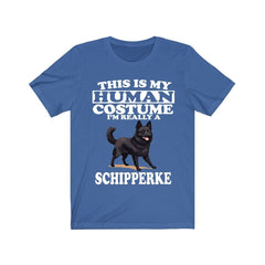 This Is My Human Costume I'm Really A Schipperke Shirt - Schipperke print design