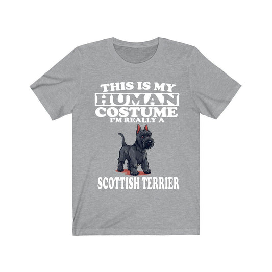This Is My Human Costume I'm Really A Scottish Terrier Shirt - Scottish Terrier print