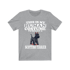 This Is My Human Costume I'm Really A Scottish Terrier Shirt - Scottish Terrier print