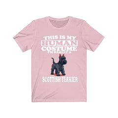 This Is My Human Costume I'm Really A Scottish Terrier Shirt - Scottish Terrier print