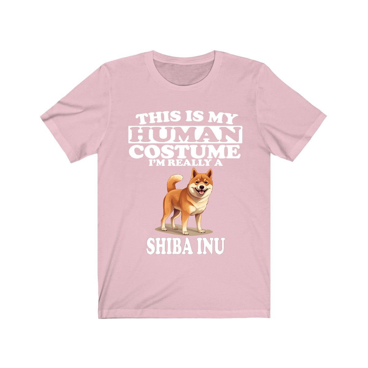 This Is My Human Costume I'm Really A Shiba Inu Dog Shirt, Dog Lover Shirt, Shiba Inu Dog, Animal Toddler Infant Kids Gift T-Shirt Image 2