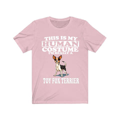 This Is My Human Costume I'm Really A Toy Fox Terrier Shirt - Toy Fox Terrier print