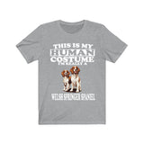 This Is My Human Costume I'm Really A Welsh Springer Spaniels Shirt, Dog Lover Shirt, Welsh Springer Spaniel Dog, Animal Kids T-Shirt Image 4