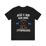 Just A Boy Who Loves Affenpinschers Shirt, Dog Lover Shirt, Affenpinschers Dog, Animal Toddler Infant Kids Gift T-Shirt Image 2