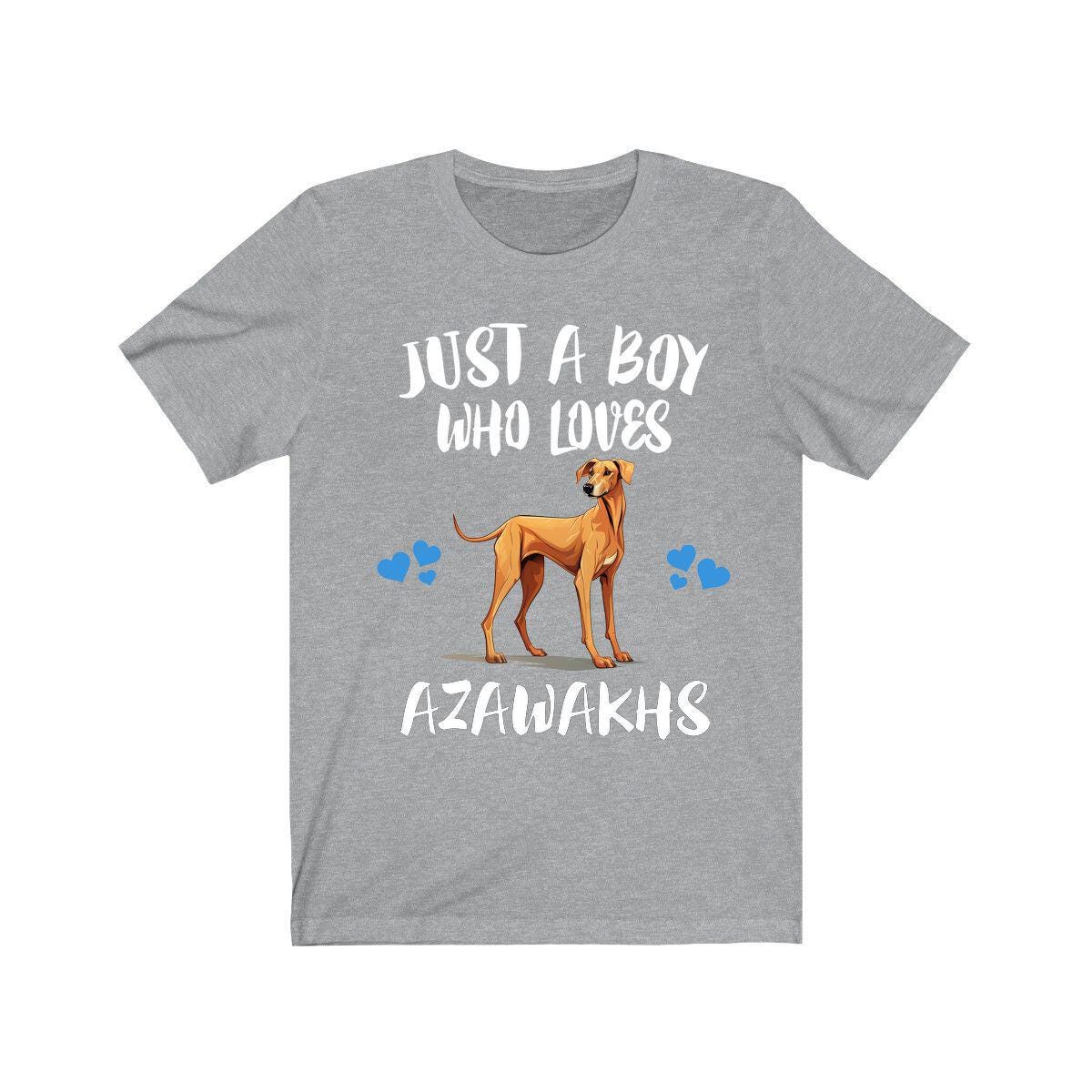 Just A Boy Who Loves Azawakhs Shirt, Dog Lover Shirt, Azawakh Dog, Animal Toddler Infant Kids Gift T-Shirt Image 3