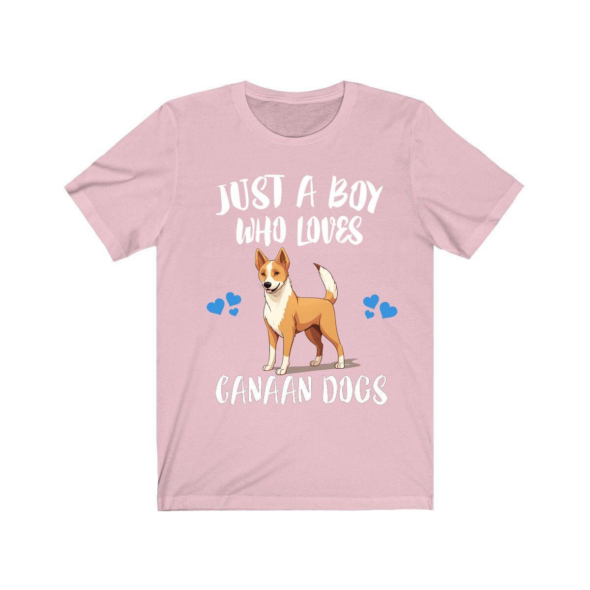 Just A Boy Who Loves Canaan Dogs Shirt, Dog Lover Shirt, Canaan Dog, Animal Toddler Infant Kids Gift T-Shirt Image 4