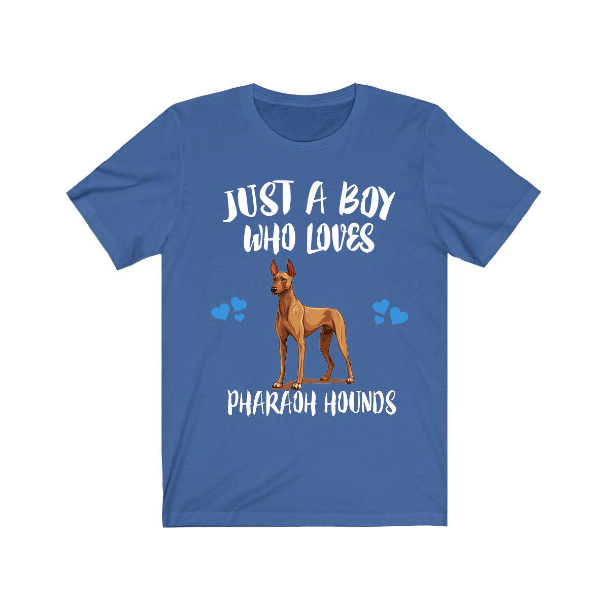 Just A Boy Who Loves Pharaoh Hounds Shirt, Dog Lover Shirt, Pharaoh Hound Dog, Animal Toddler Infant Kids Gift T-Shirt Image 3