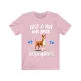 Just A Boy Who Loves Ibizan Hounds Shirt, Dog Lover Shirt, Ibizan Hound Dog, Animal Toddler Infant Kids Gift T-Shirt Image 4