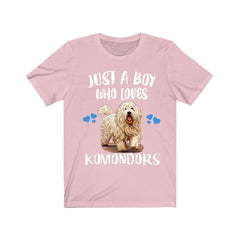 Komondor Dog T-Shirt for Boys - komondor print design