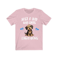 Lowchen Dog T-Shirt for Boys - lowchen print design