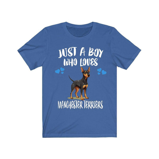 Manchester Terrier T-Shirt for Boys - manchester terrier print design