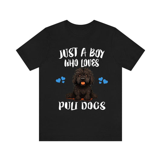 Puli Dog T-Shirt for Boys - puli print design
