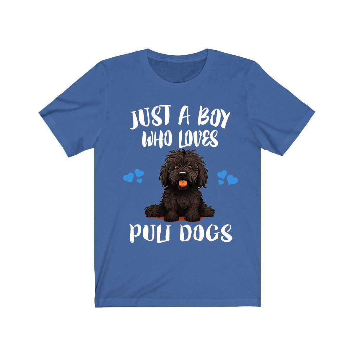 Just A Boy Who Loves Puli Dogs Shirt, Dog Lover Shirt, Puli Dog, Animal Toddler Infant Kids Gift T-Shirt Image 1