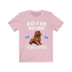 Sussex Spaniel T-Shirt for Boys - sussex spaniel print design