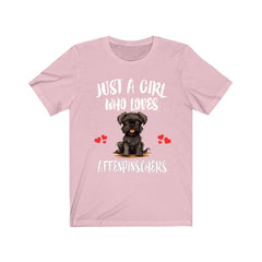 Affenpinscher T-Shirt for Girls - affenpinscher print design