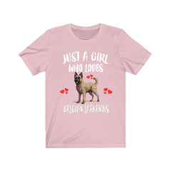 Belgian Laekenois T-Shirt for Girls - belgian laekenois print design