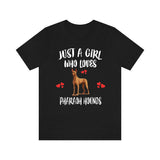 Just A Girl Who Loves Pharaoh Hounds Shirt, Dog Lover Shirt, Pharaoh Hound Dog, Animal Toddler Infant Kids Gift T-Shirt Image 1