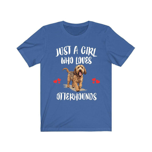 Just A Girl Who Loves Otterhounds Shirt - otterhound print design