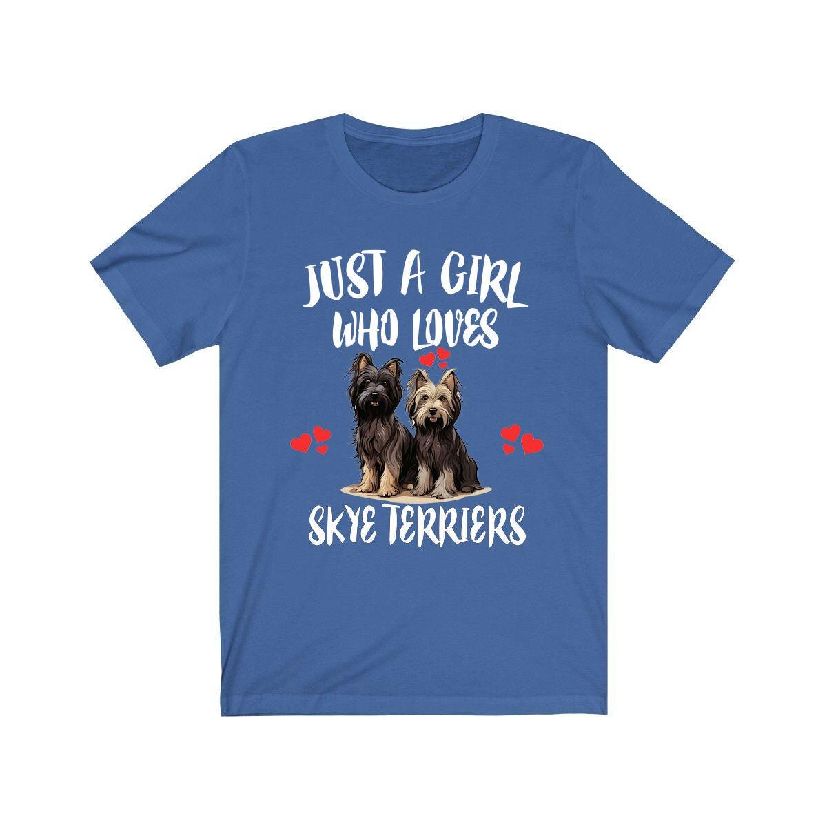 Just A Girl Who Loves Skye Terriers Dogs Shirt, Dog Lover Shirt, Skye Terrier Dog, Animal Toddler Infant Kids Gift T-Shirt Image 3
