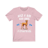 Just A Boy Who Loves Azawakhs Shirt, Dog Lover Shirt, Azawakh Dog, Animal Toddler Infant Kids Gift T-Shirt Image 4