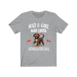 Just A Girl Who Loves Spanish Water Dogs Shirt, Dog Lover Shirt, Spanish Water Dog, Animal Toddler Infant Kids Gift T-Shirt Image 1
