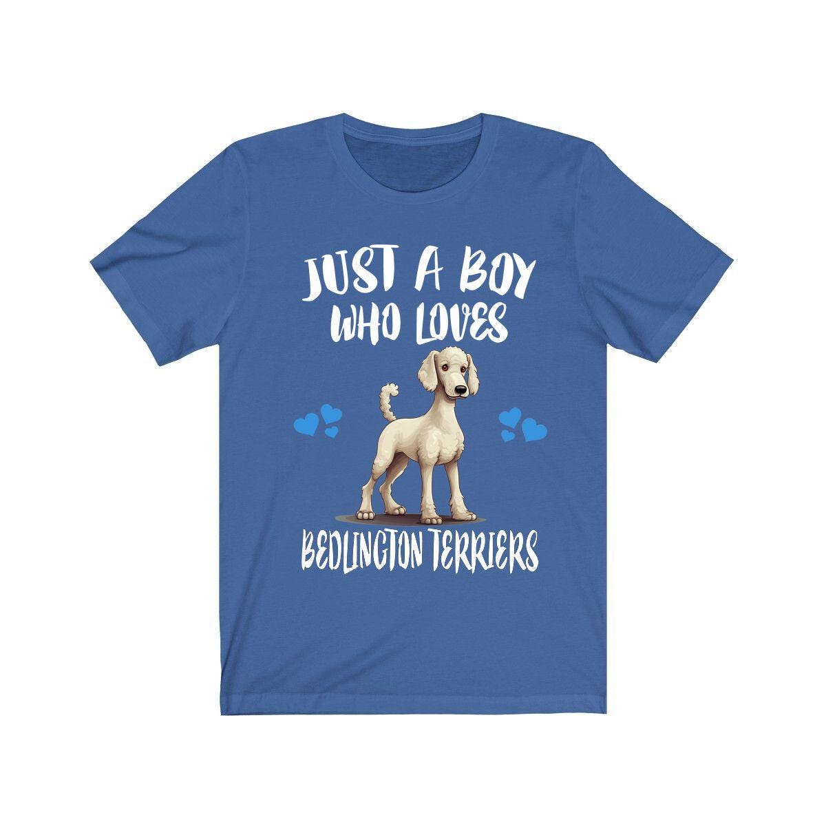 Just A Boy Who Loves Bedlington Terriers Shirt, Dog Lover Shirt, Bedlington Terrier Dog, Animal Toddler Infant Kids Gift T-Shirt Image 2