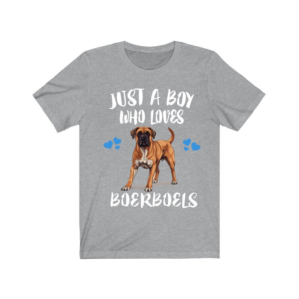 Just A Boy Who Loves Boerboels Shirt, Dog Lover Shirt, Boerboel Dog, Animal Toddler Infant Kids Gift T-Shirt Image 3