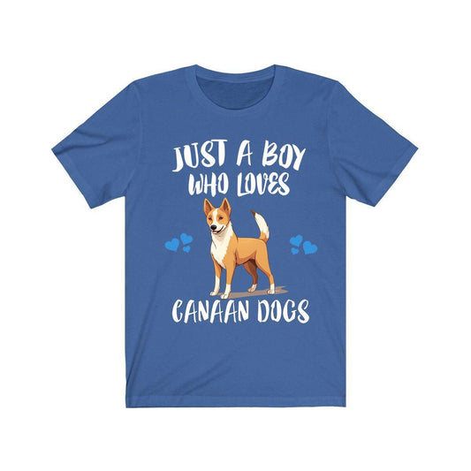 Just a boy who loves Canaan dogs ancient Middle Eastern pariah dog tee