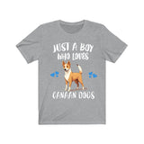 Just A Boy Who Loves Canaan Dogs Shirt, Dog Lover Shirt, Canaan Dog, Animal Toddler Infant Kids Gift T-Shirt Image 3