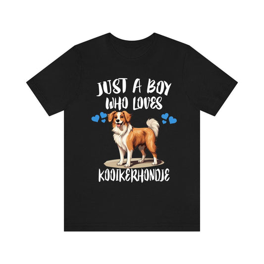 Kooikerhondje Dog T-Shirt for Boys - kooikerhondje print design