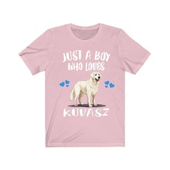 Kuvasz Dog T-Shirt for Boys - kuvasz print design