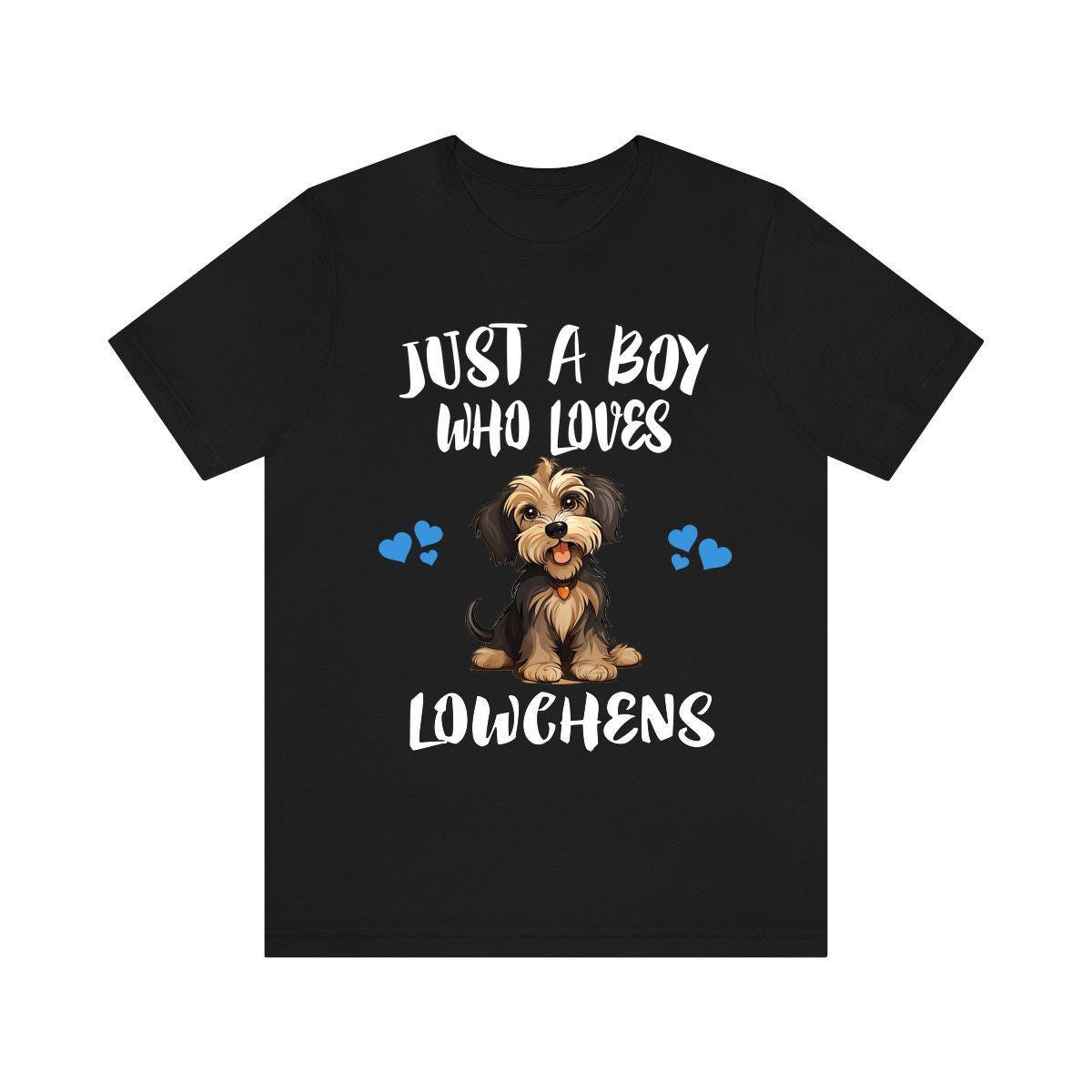 Just A Boy Who Loves Lowchens Dogs Shirt, Dog Lover Shirt, Lowchen Dog, Animal Toddler Infant Kids Gift T-Shirt Image 2