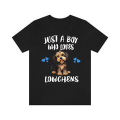 Lowchen Dog T-Shirt for Boys - lowchen print design