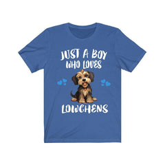 Lowchen Dog T-Shirt for Boys - lowchen print design
