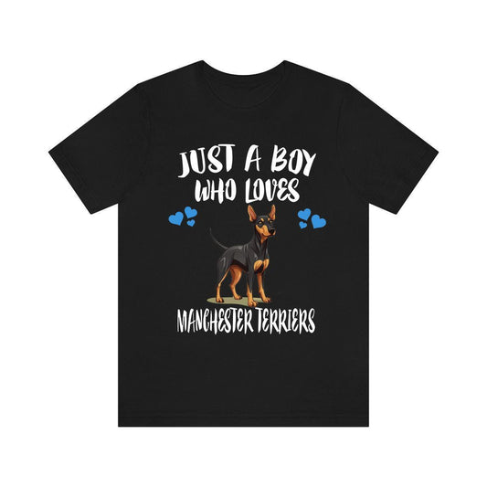 Manchester Terrier T-Shirt for Boys - manchester terrier print design