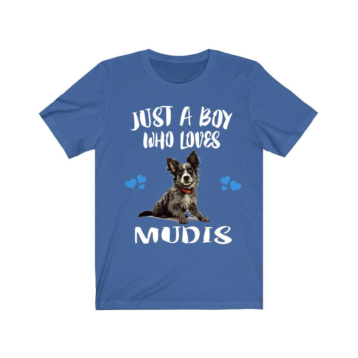 Just A Boy Who Loves Mudis Dogs Shirt, Dog Lover Shirt, Mudi Dog, Animal Toddler Infant Kids Gift T-Shirt Image 3