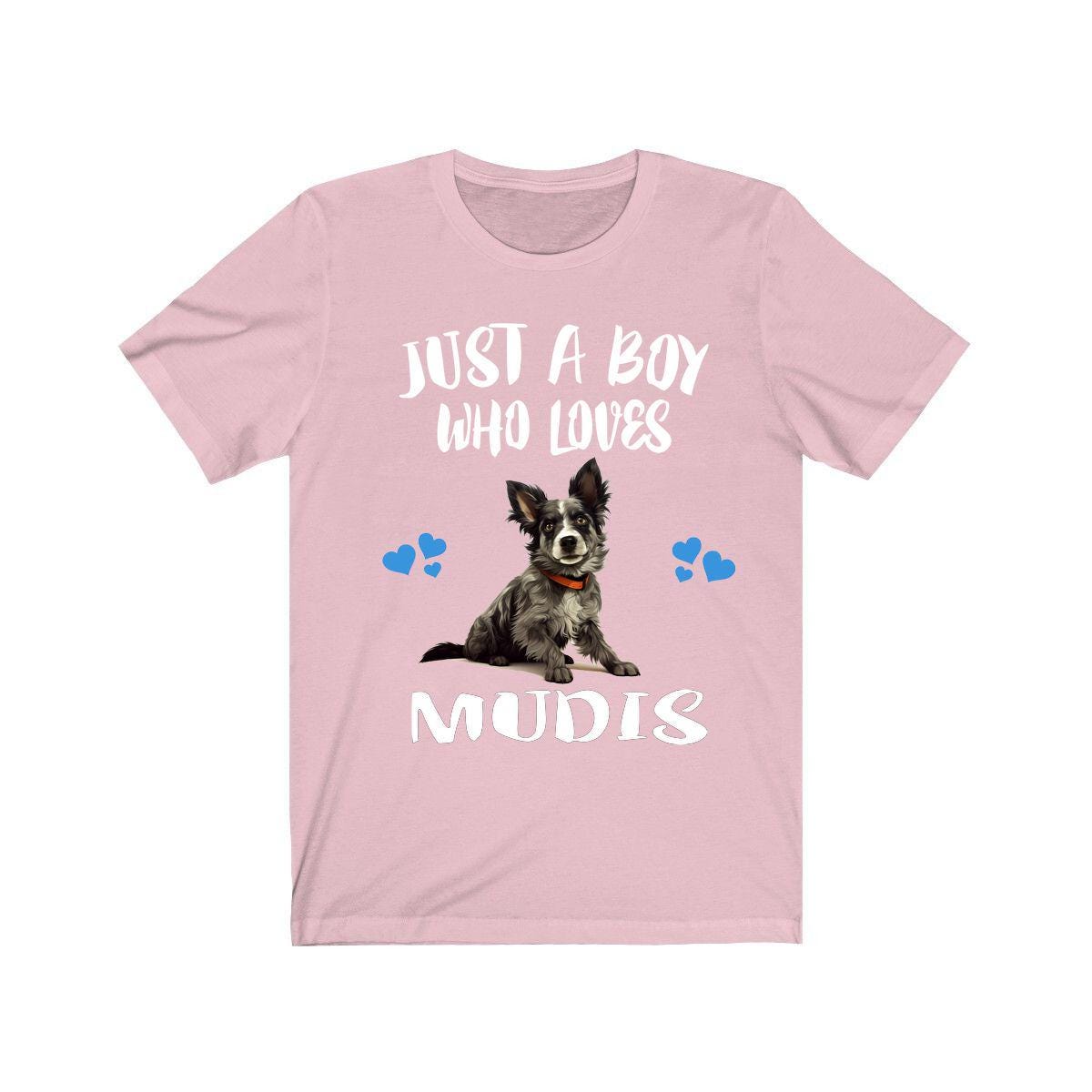 Just A Boy Who Loves Mudis Dogs Shirt, Dog Lover Shirt, Mudi Dog, Animal Toddler Infant Kids Gift T-Shirt Image 4