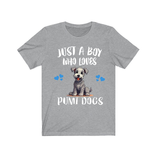 Pumi Dog T-Shirt for Boys - pumi print design