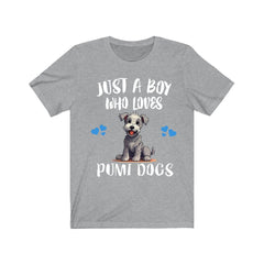 Pumi Dog T-Shirt for Boys - pumi print design