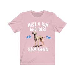 Sloughi Dog T-Shirt for Boys - sloughi print design